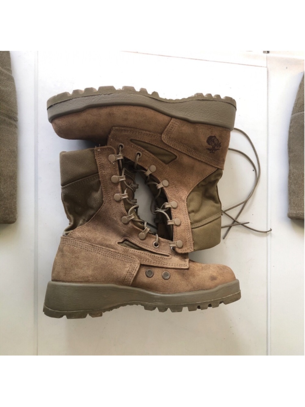 USMC Belleville 590 Hot Weather Desert Combat Boots WOMENS 4.5 Military EGA
